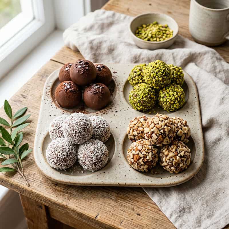 Kleie-Energiebällchen als Meal Prep: Moritz Frey zeigt, wie man die Woche vorausdenkt